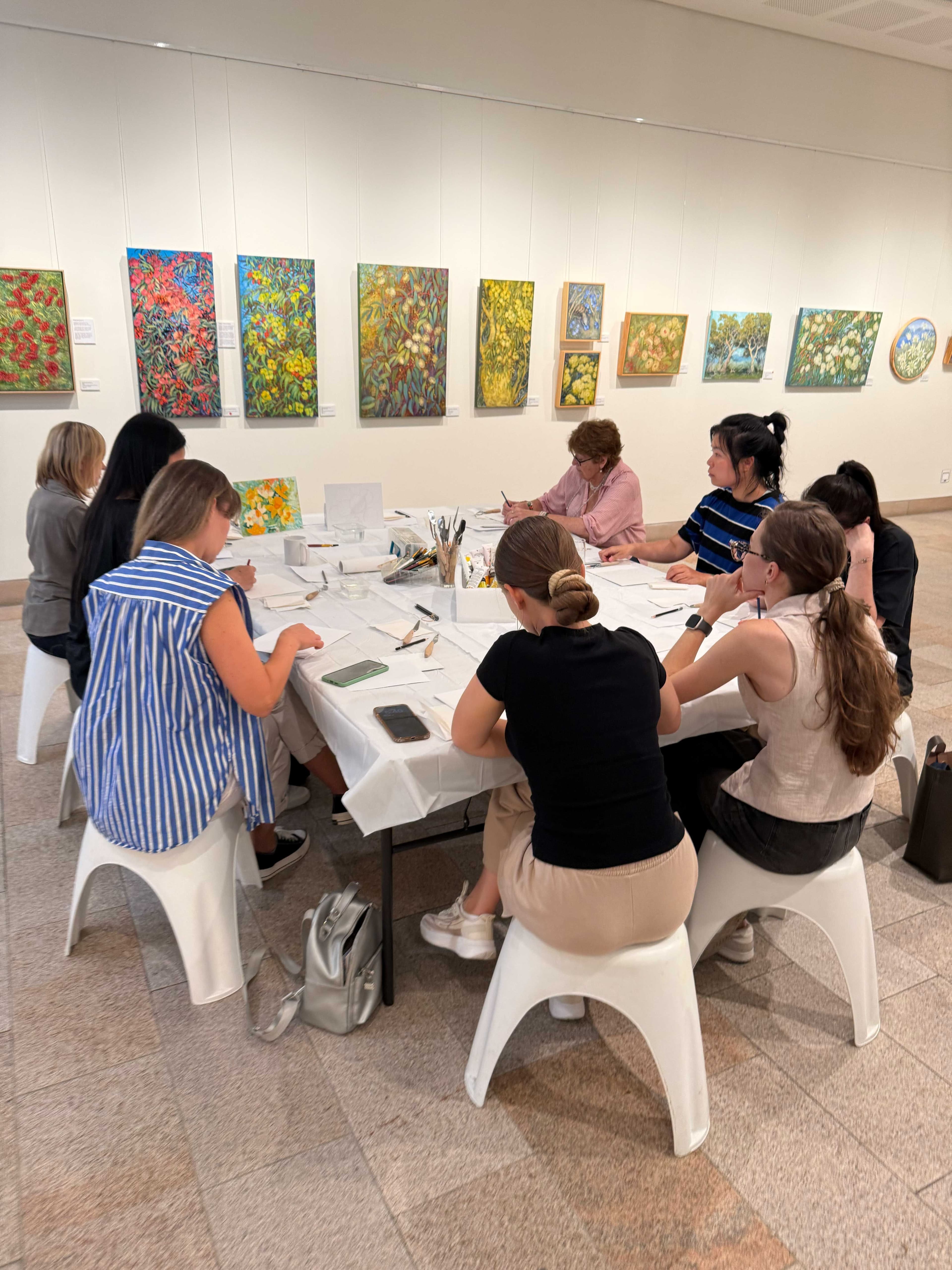 Participants around the table