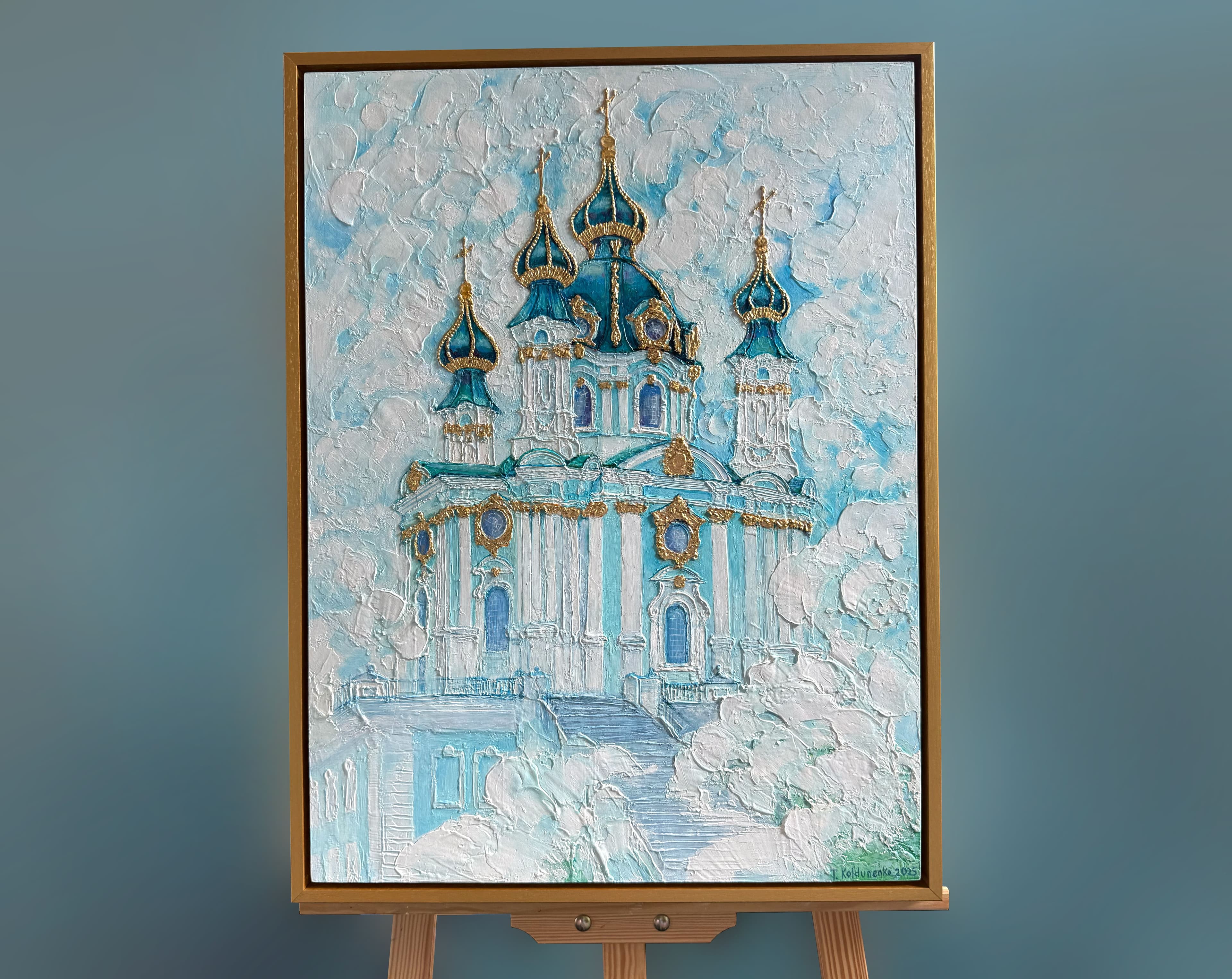 Artwork St Andrew's church Kyiv, Ukraine