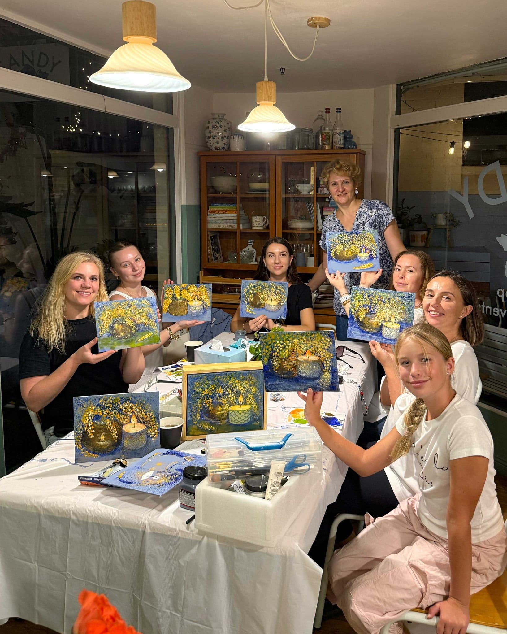 Second group of the participants