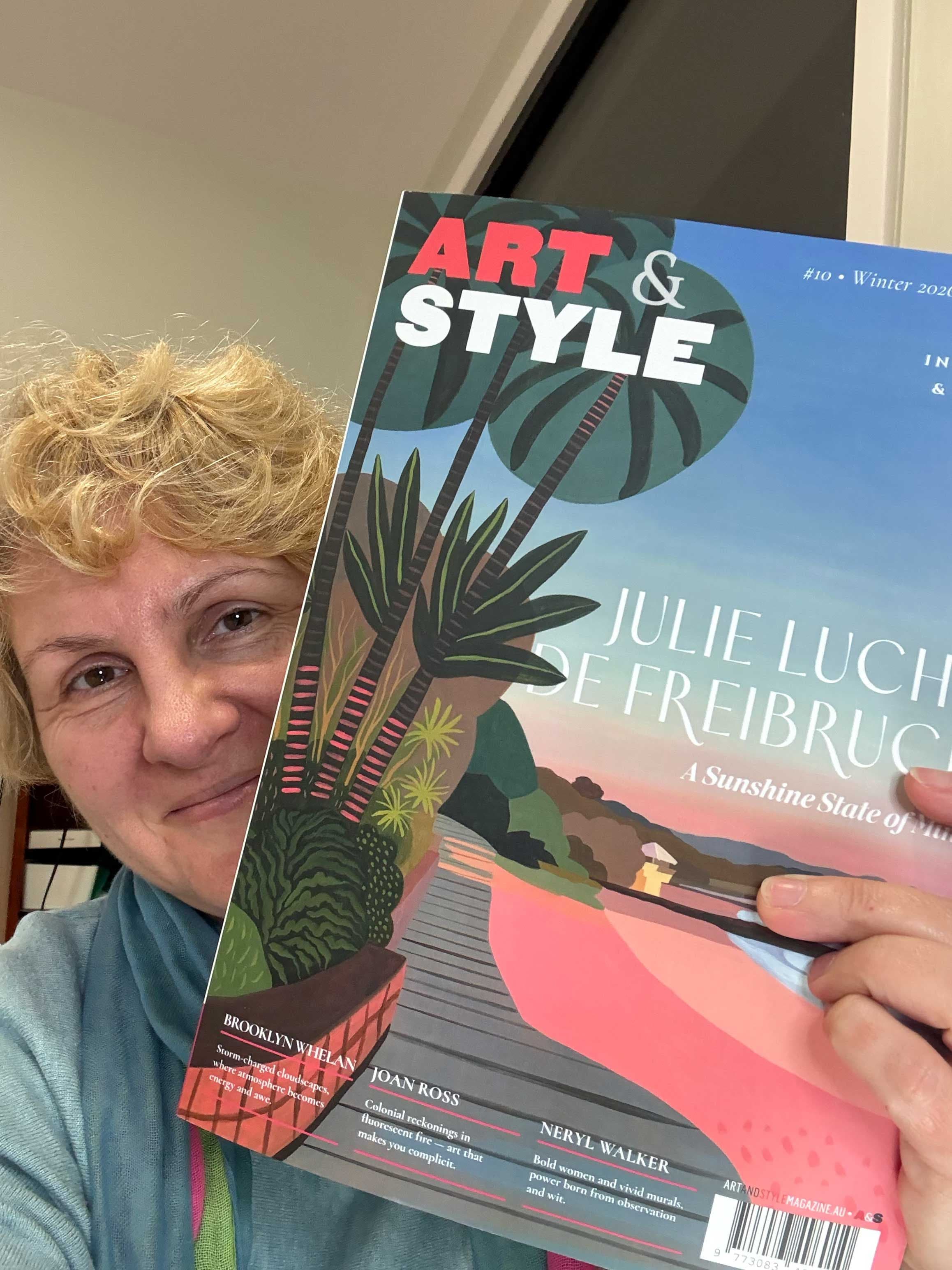 Art & Style Magazine about solo exhibition Echoes of the Bush