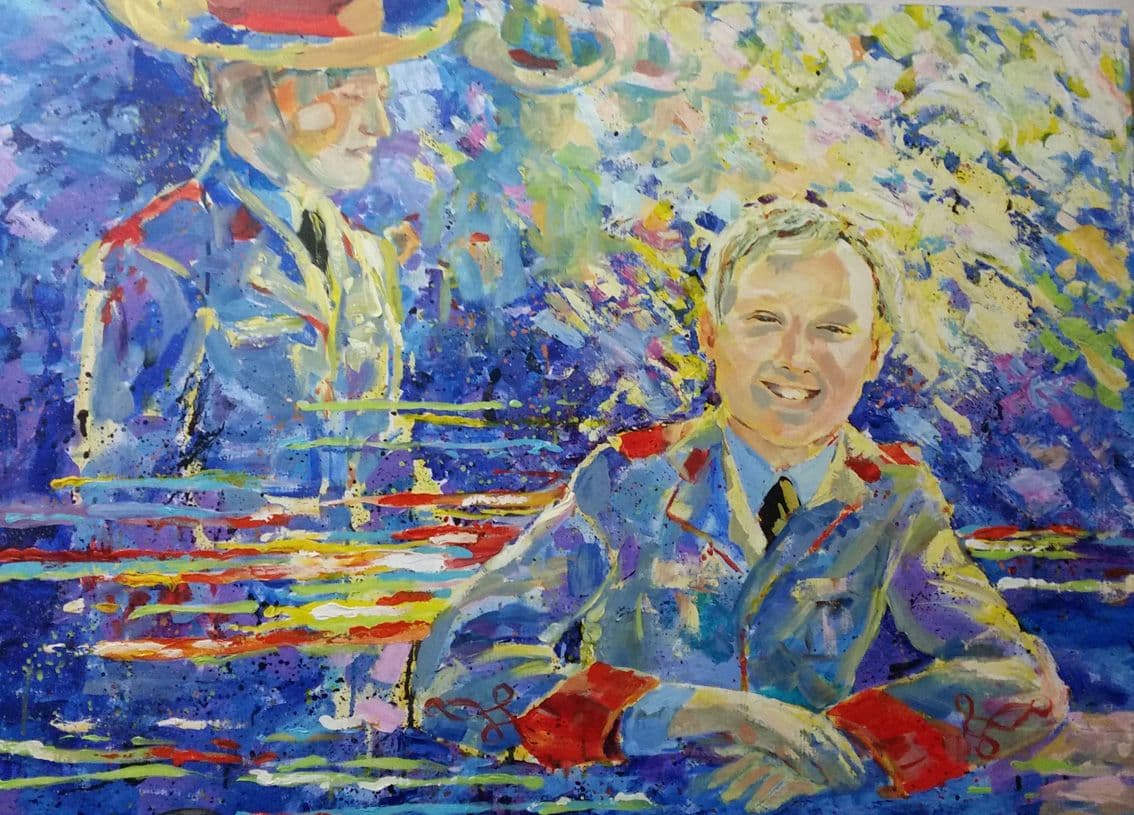 Portrait of a student of Kings school Sydney