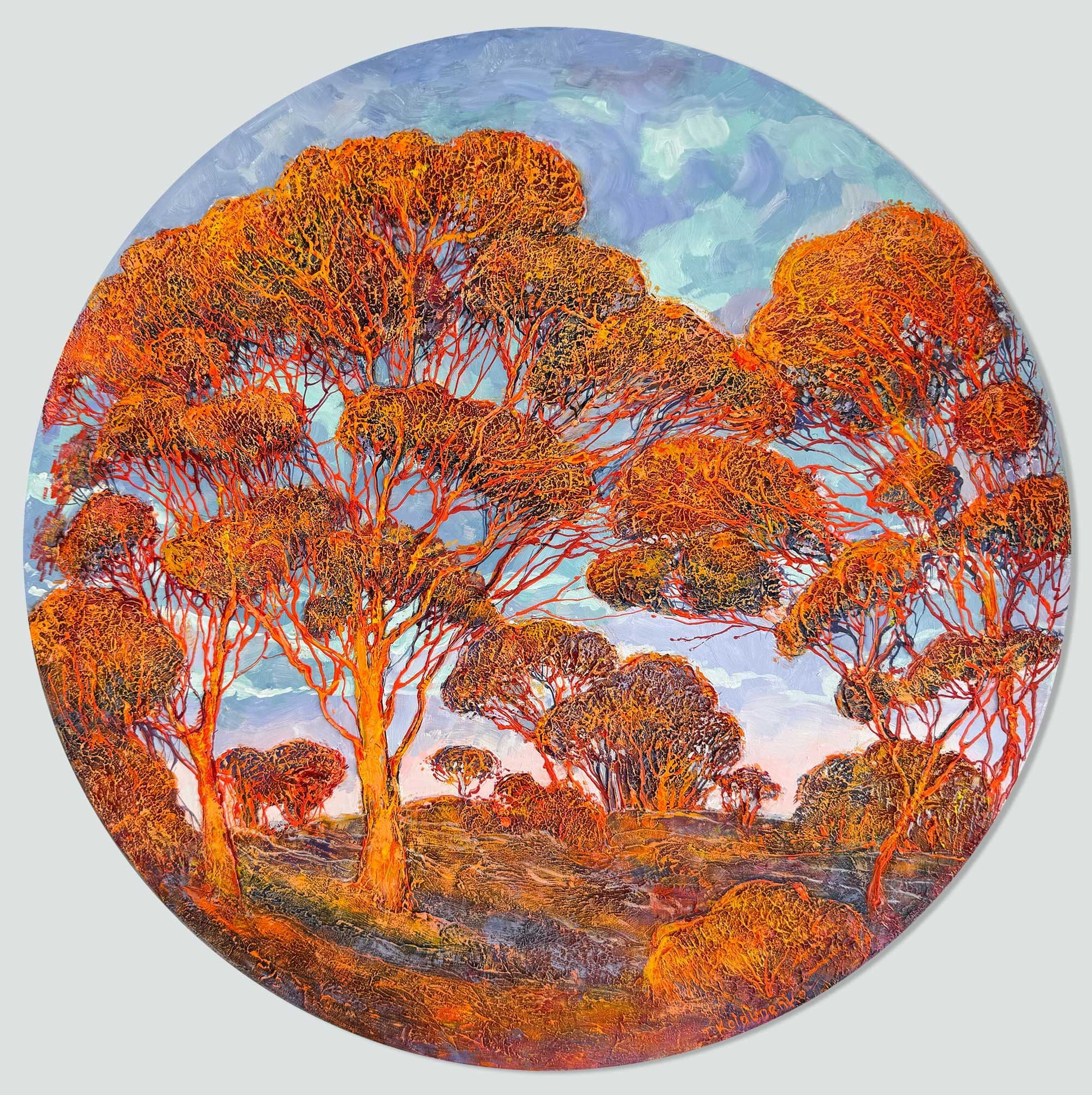 Bronze hour Eucalypts