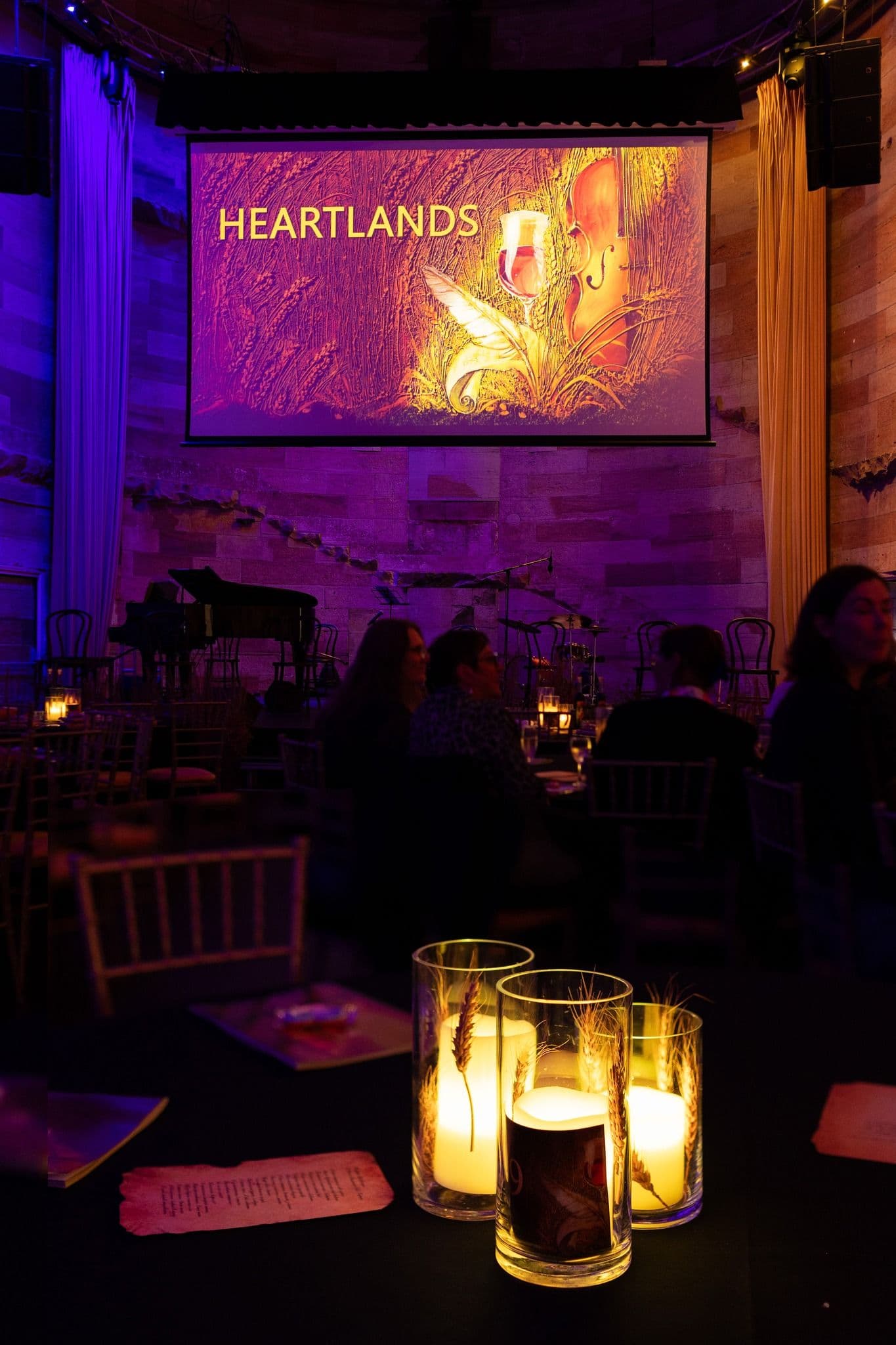 Ambience inside and screen