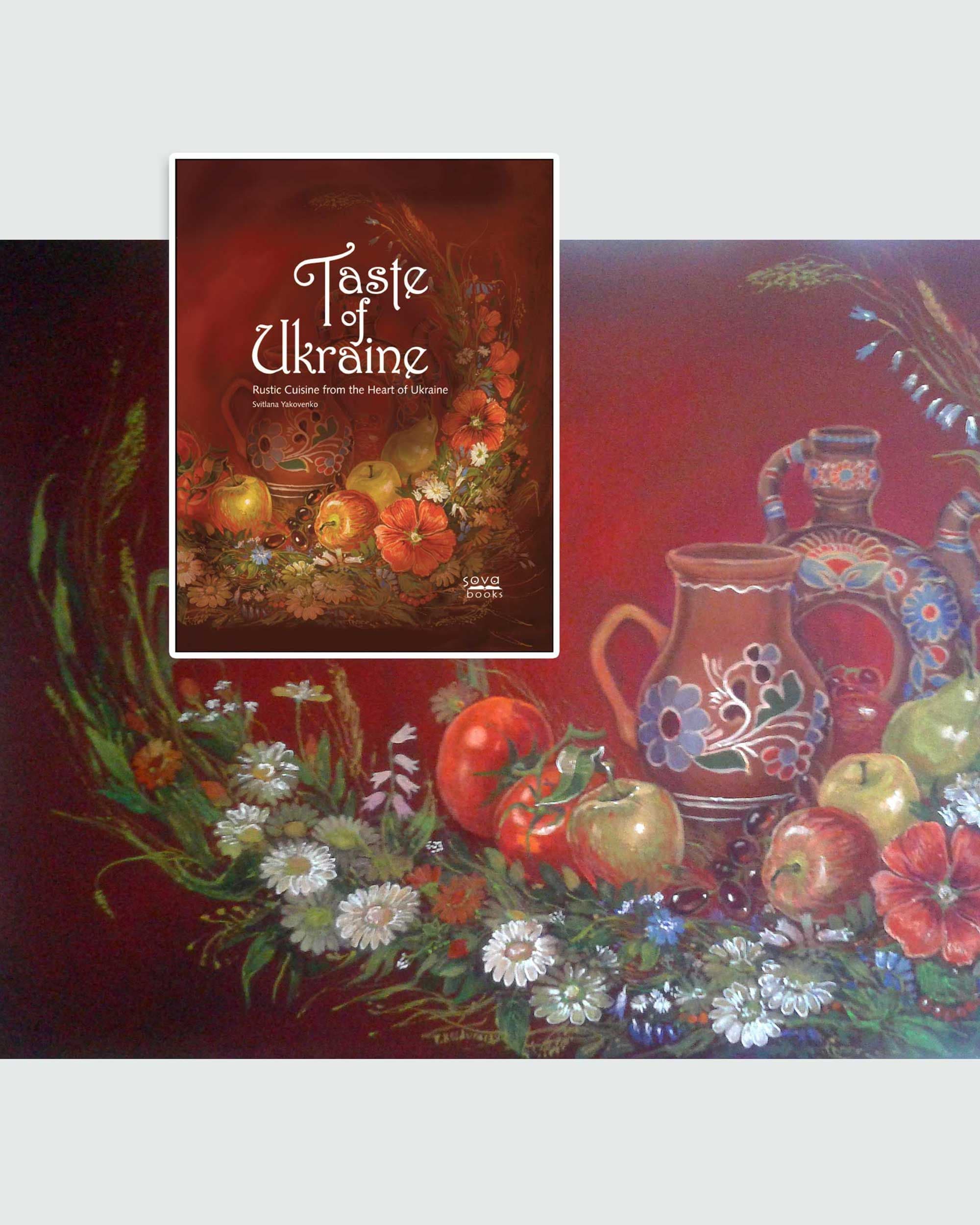 Cover for Taste of Ukraine book