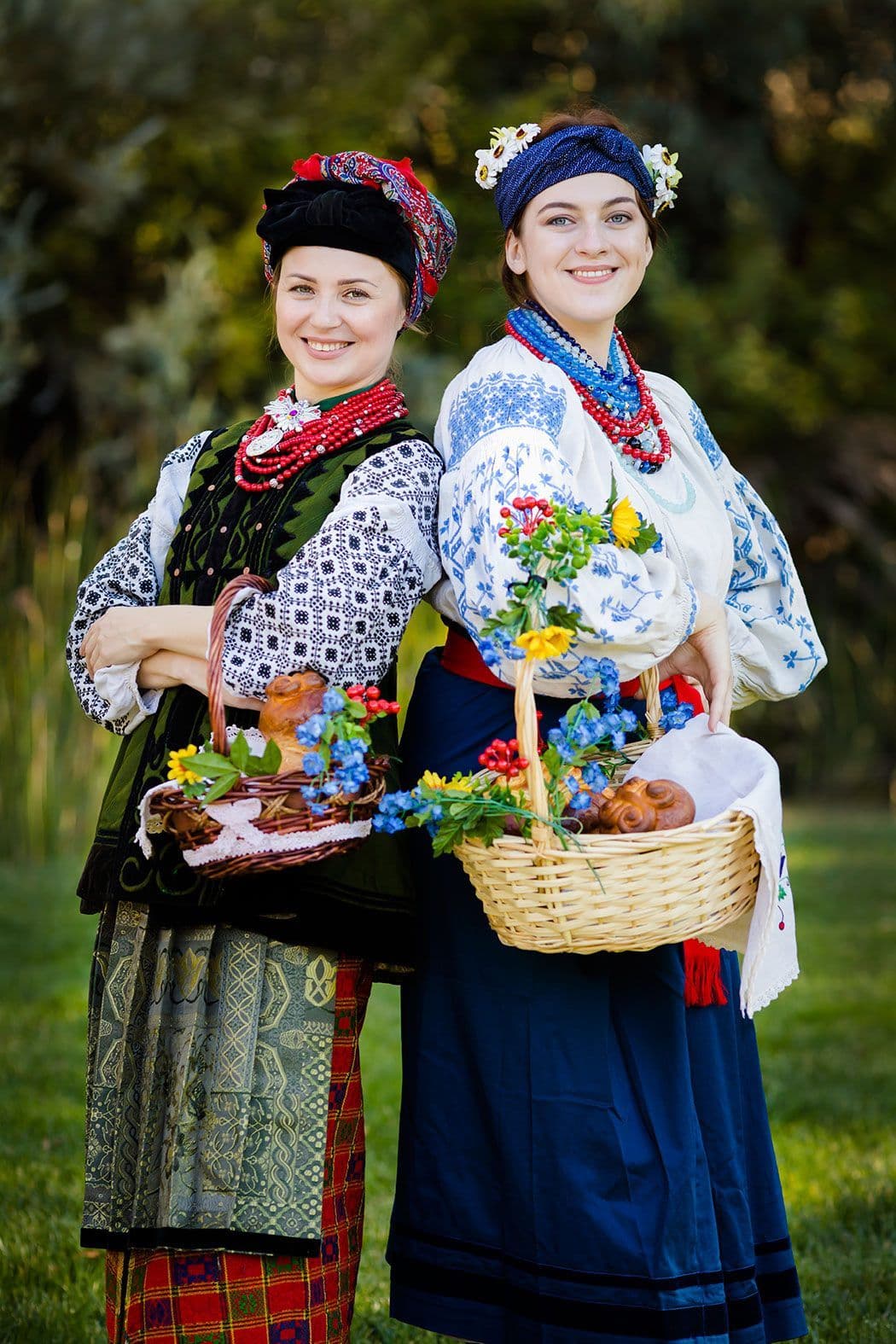 2 models in Poltava region outfits